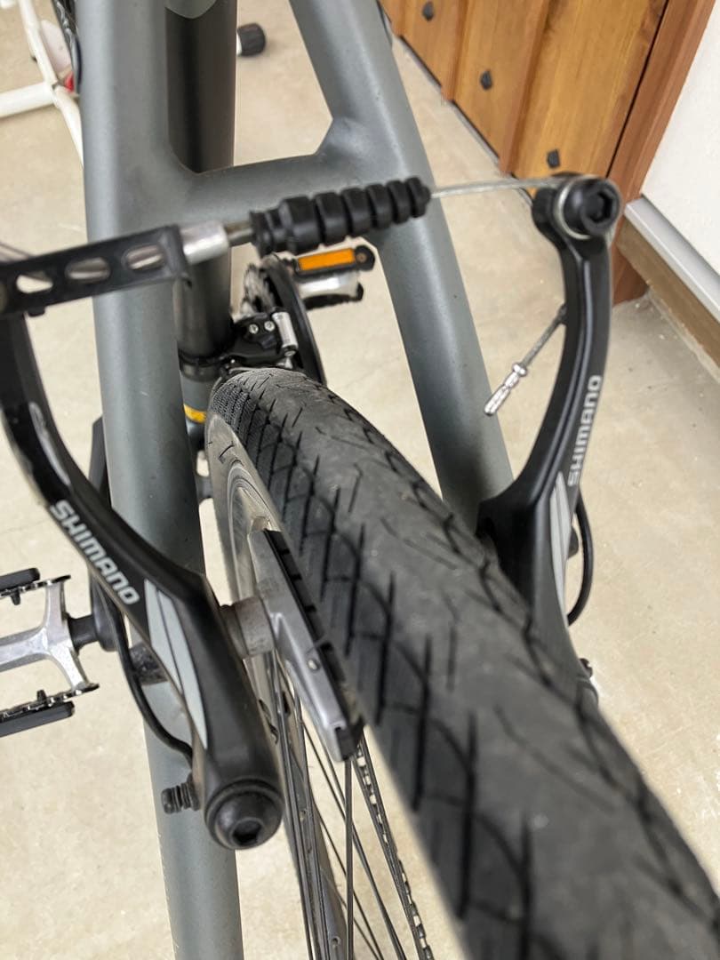 Bianchi Caminante 3 グレー クロスバイク　3×8速