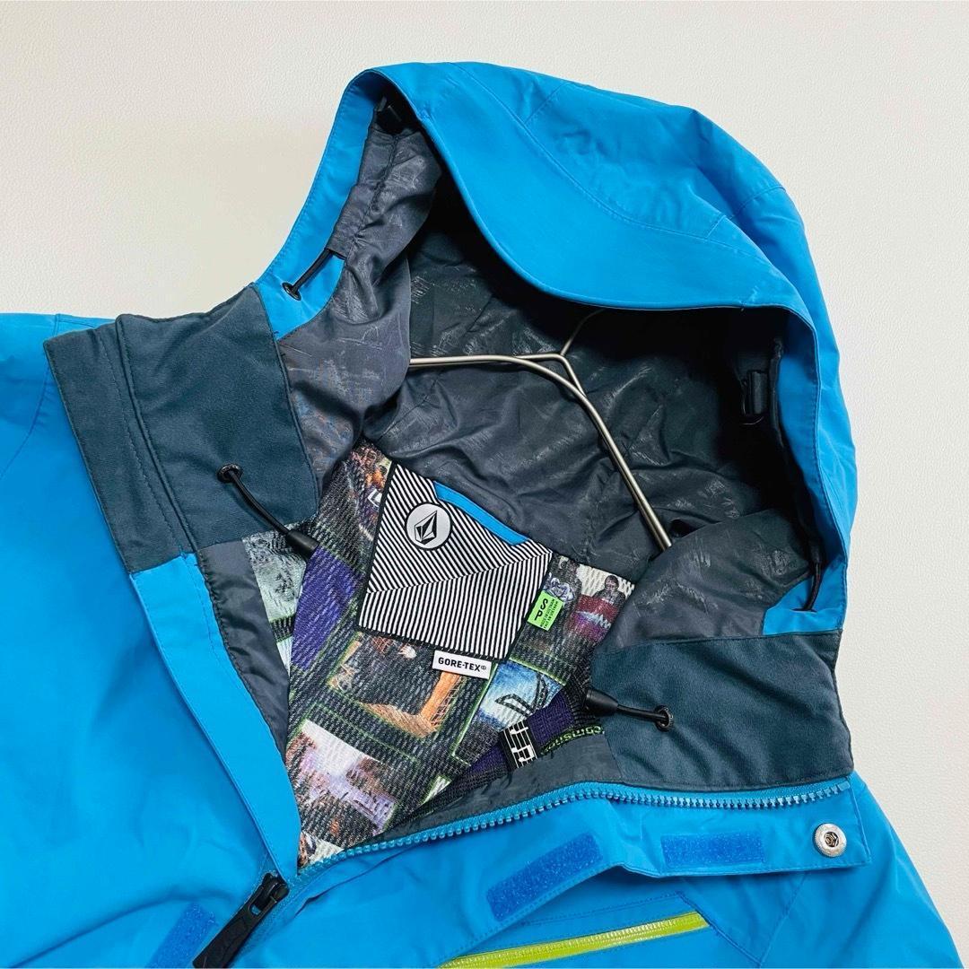 6694 ボルコム　ジャケット　ゴアテックス　スノボ　ブルー　メンズ