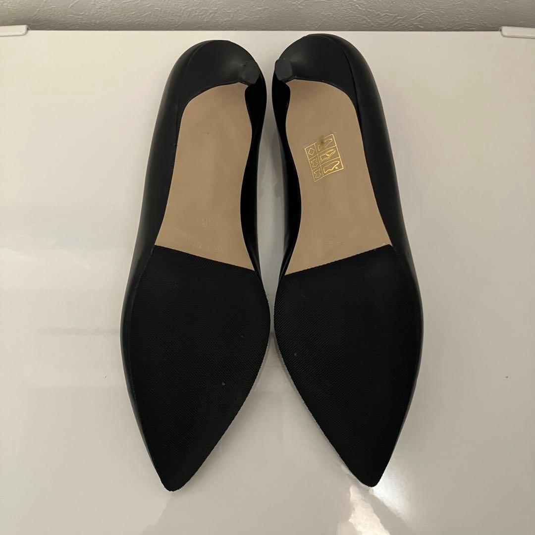 【美品】CORSO ROMA9 ポインテッドトゥ パンプス 36