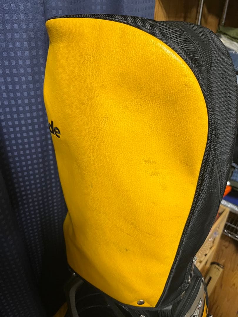 TaylorMade ゴルフキャディバッグ イエロー
