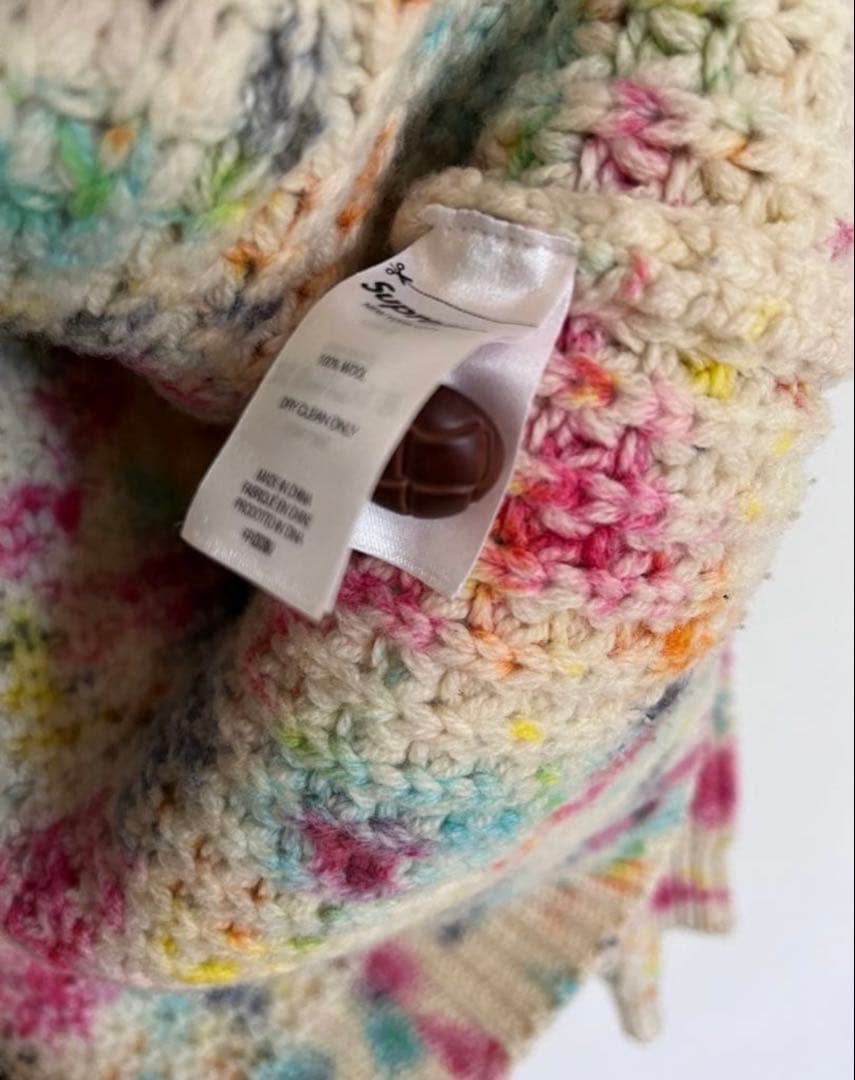 Supreme Waffle Knit Cardigan 21FW Lサイズ