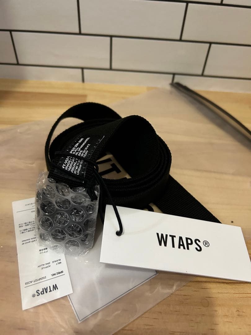 25AW 新品未使用　WTAPS アクリルベルト
