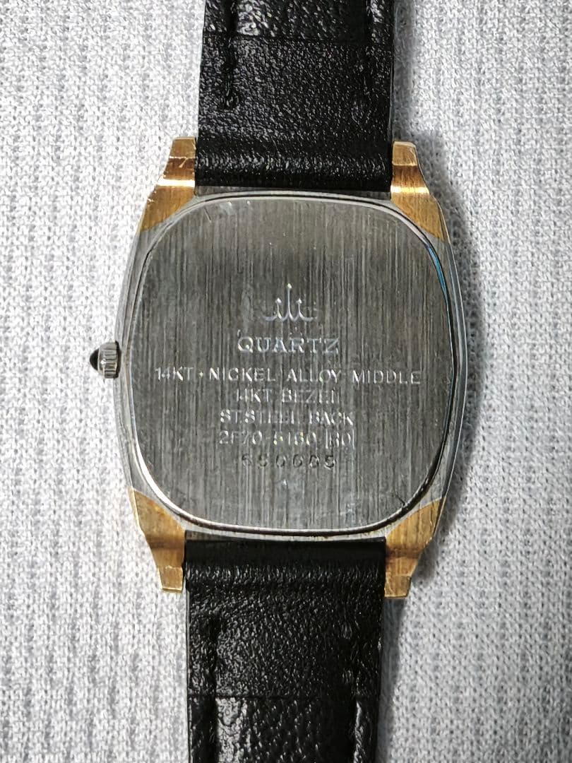 稼働品 SEIKO セイコー クレドール 14KT クォーツ腕時計 レディース