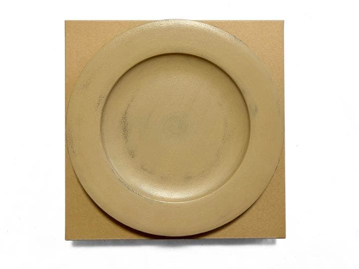 赤木明登　ディナー皿・白　未使用①