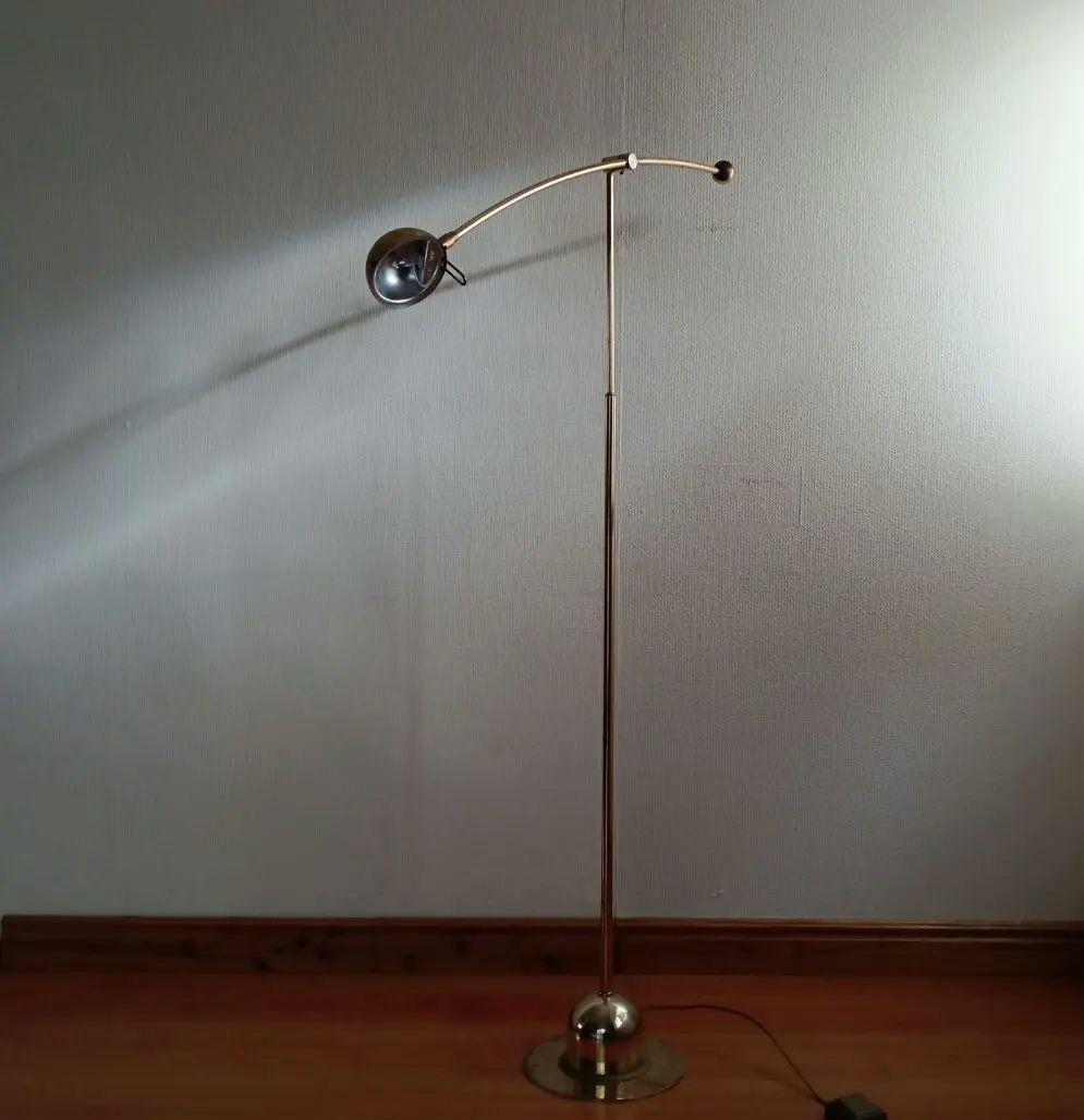 フロアランプ　レトロ　Leuchten　Fischer