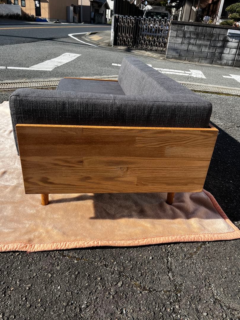 モモナチュラル　 MOMO NATURAL DAY SOFA 3P ONEARM