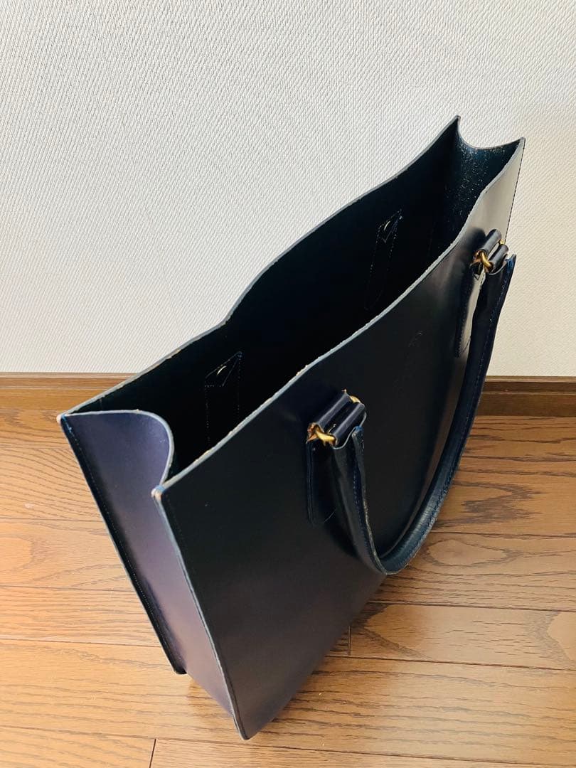 GLEN グレンロイヤル　2ハンドルトートバッグ　DARK BLUE