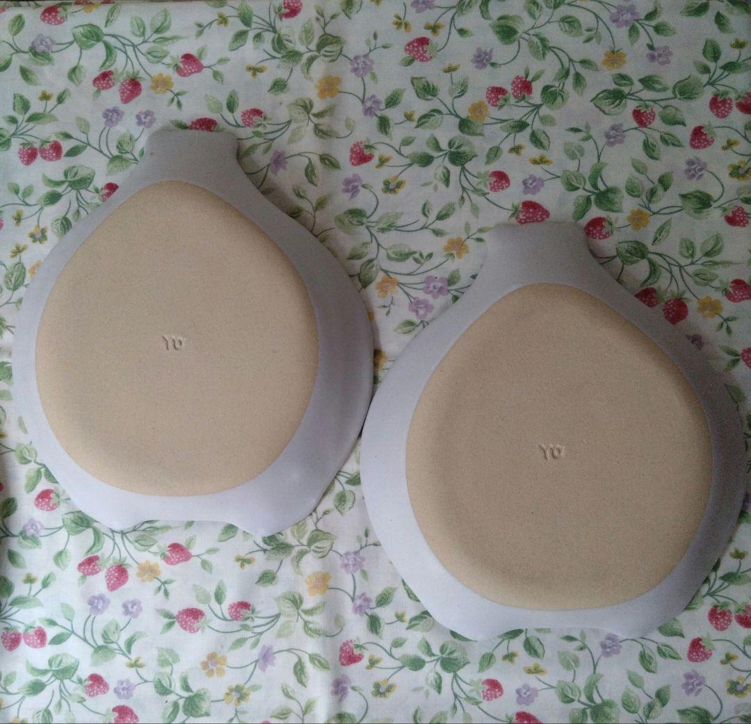 美品 *＊*… シロクマのお皿大＆中皿 各2枚セット *＊*…
