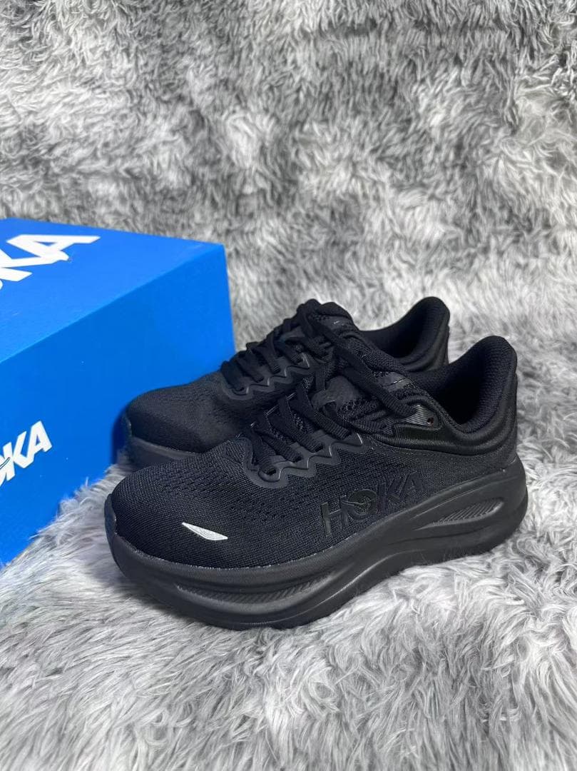 HOKA ONE ONE BONDI9 ボンダイ9 スニーカー ブラック27.5