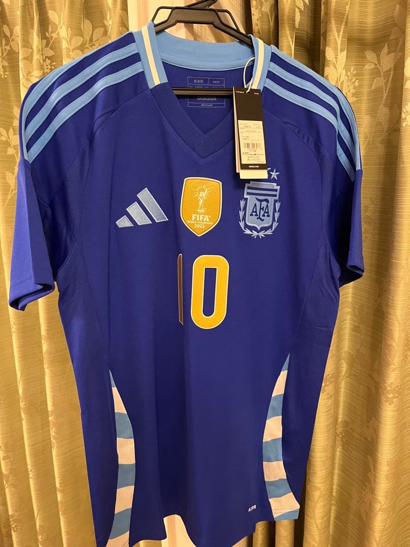 アルゼンチン代表 2024 アウェイ 半袖 ユニフォーム No.10 メッシ