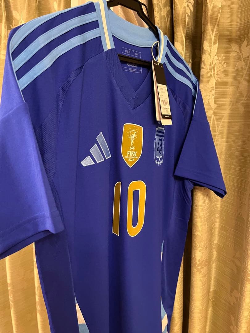 アルゼンチン代表 2024 アウェイ 半袖 ユニフォーム No.10 メッシ