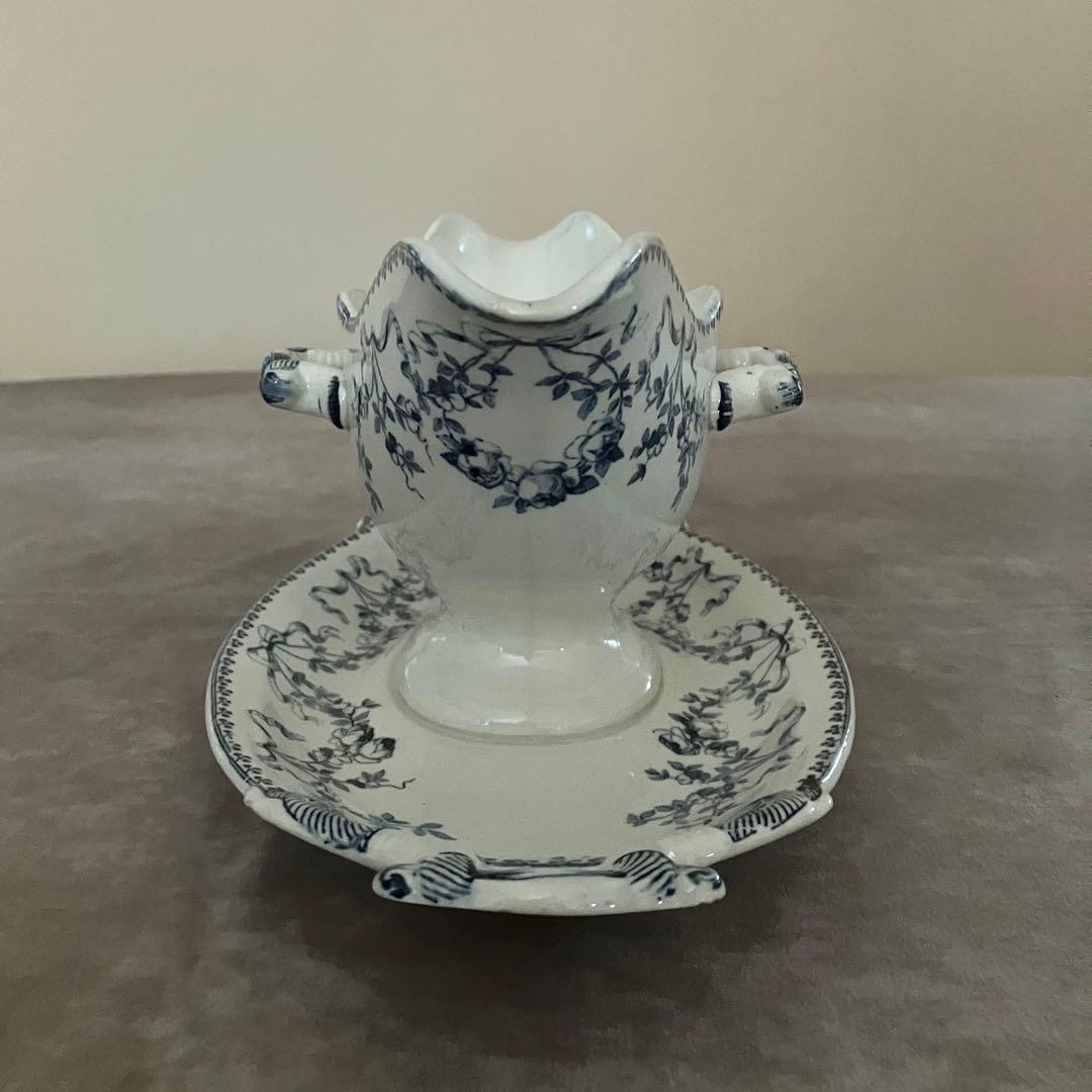 美品フランスアンティーク・サルグミンヌ U&Cモーツァルト・ソーシエール1点