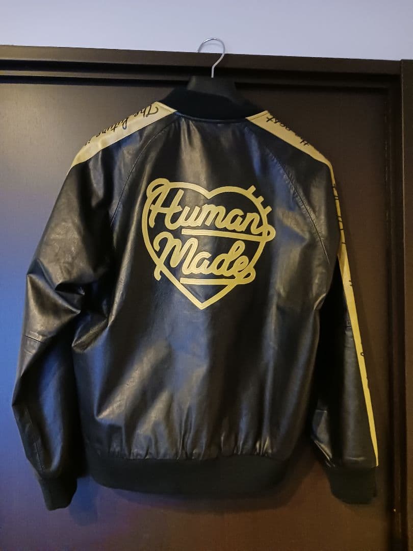 HUMAN MADE LEATHER TRACK JACKET レザージャケット