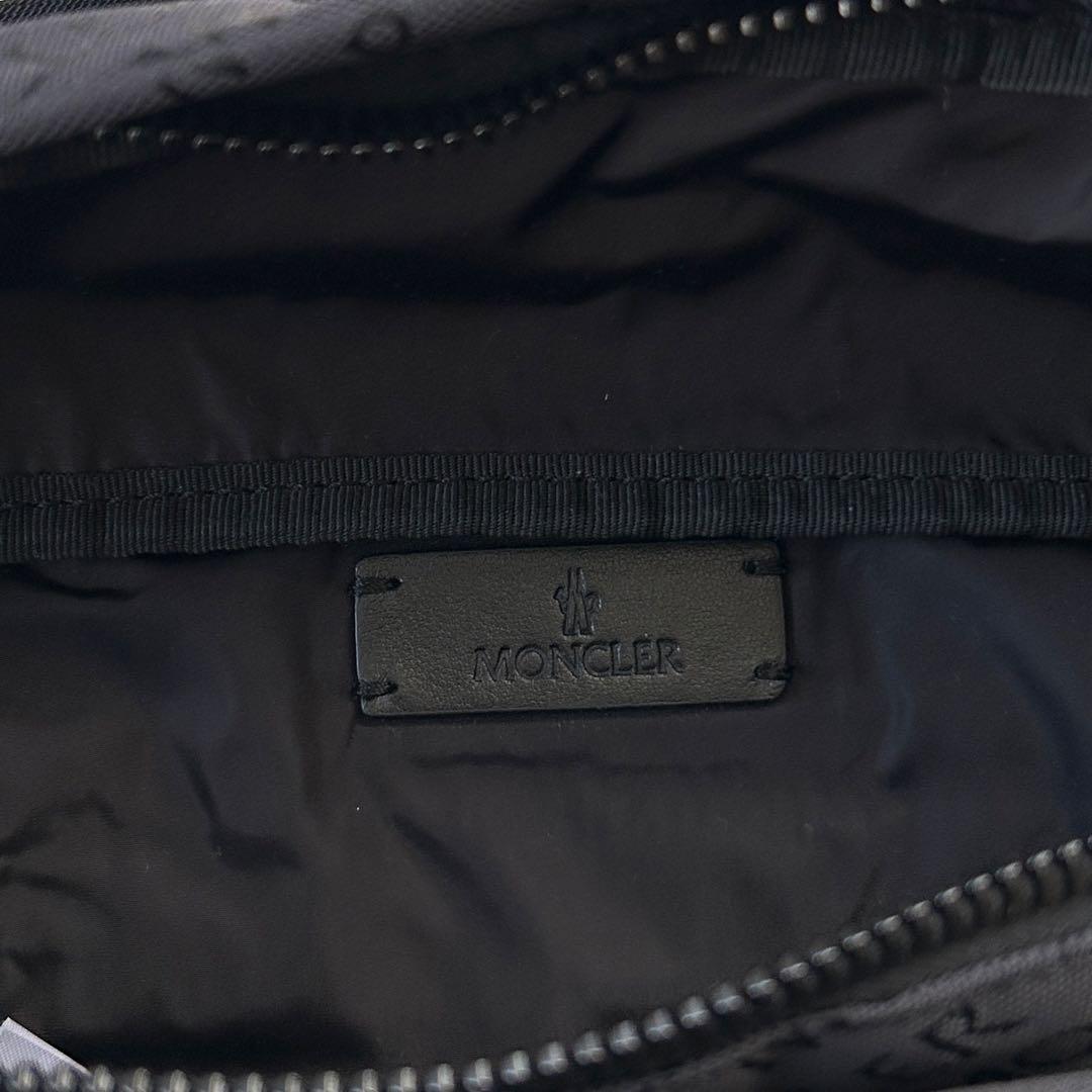 未使用級 モンクレール DURANCE 2023年モデル ウエストバッグ 総柄