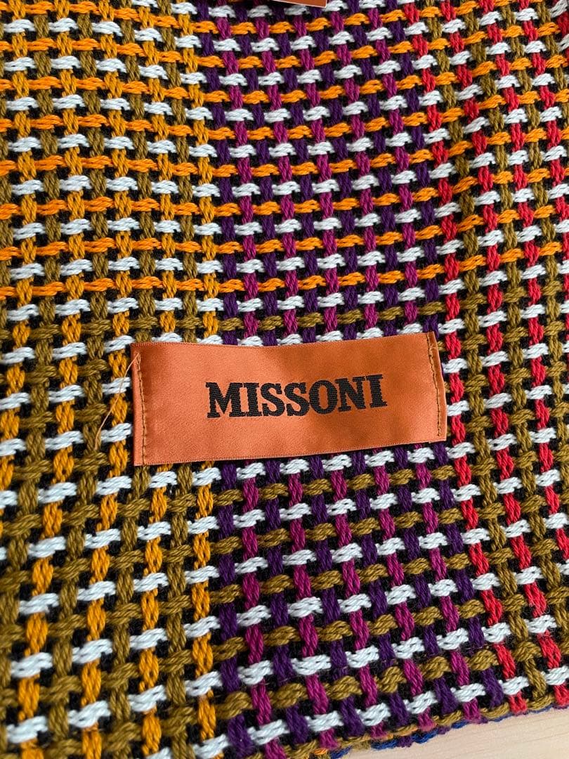 【タグ付き】MISSONI ミッソニー　バリューケット　150cm×200cm