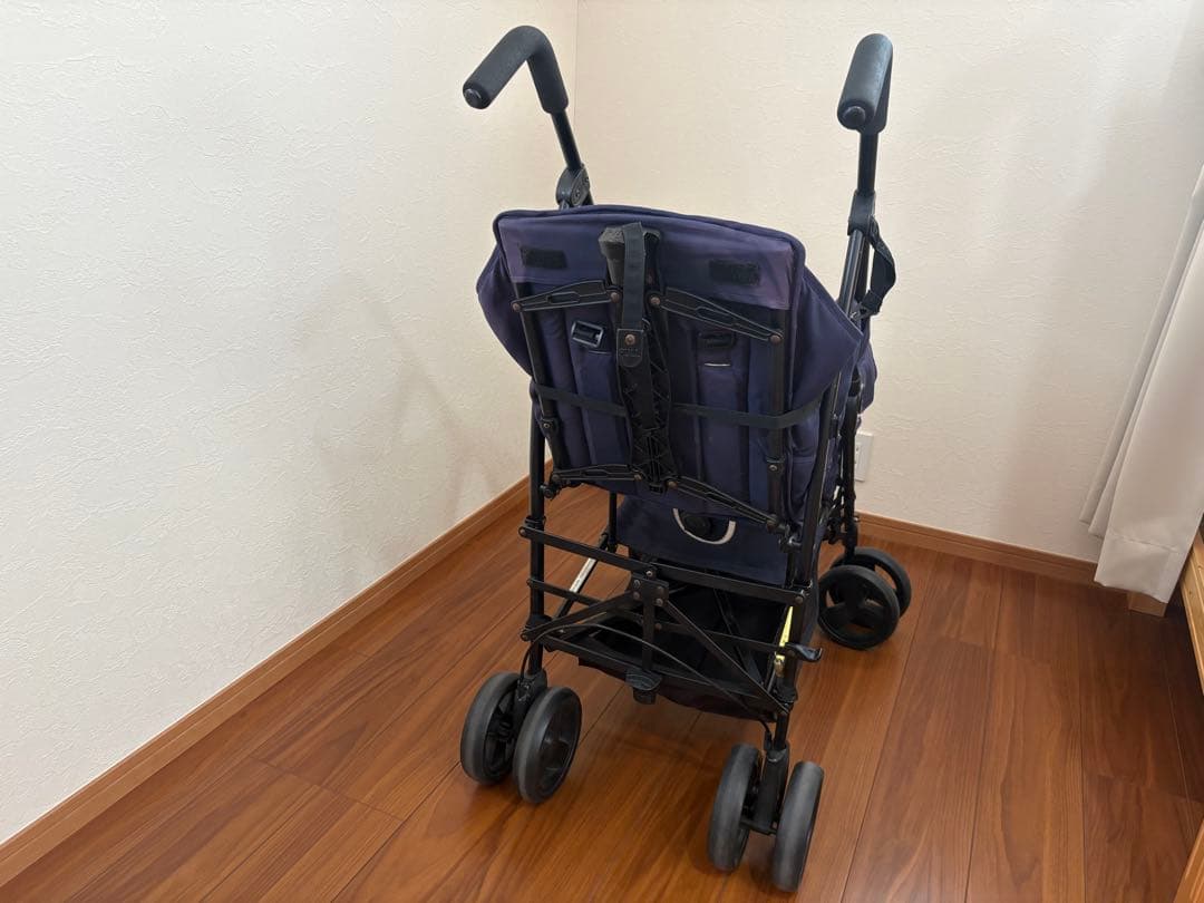 【送料込み】キンダーワゴン　2人乗りベビーカー　　美品