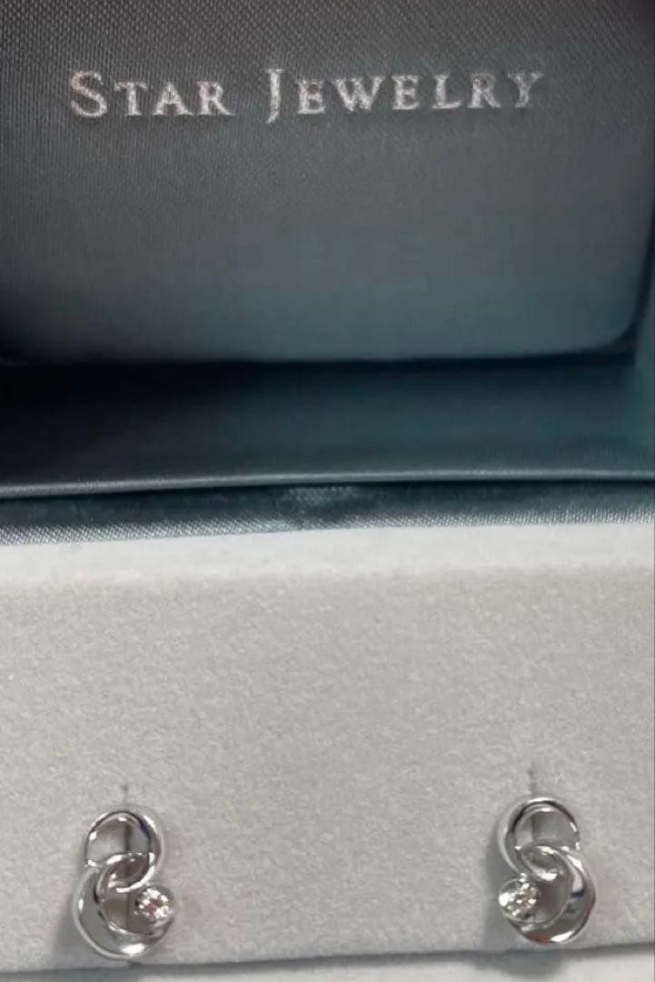 R*u様 スタージュエリー　10k ダイヤピアス
