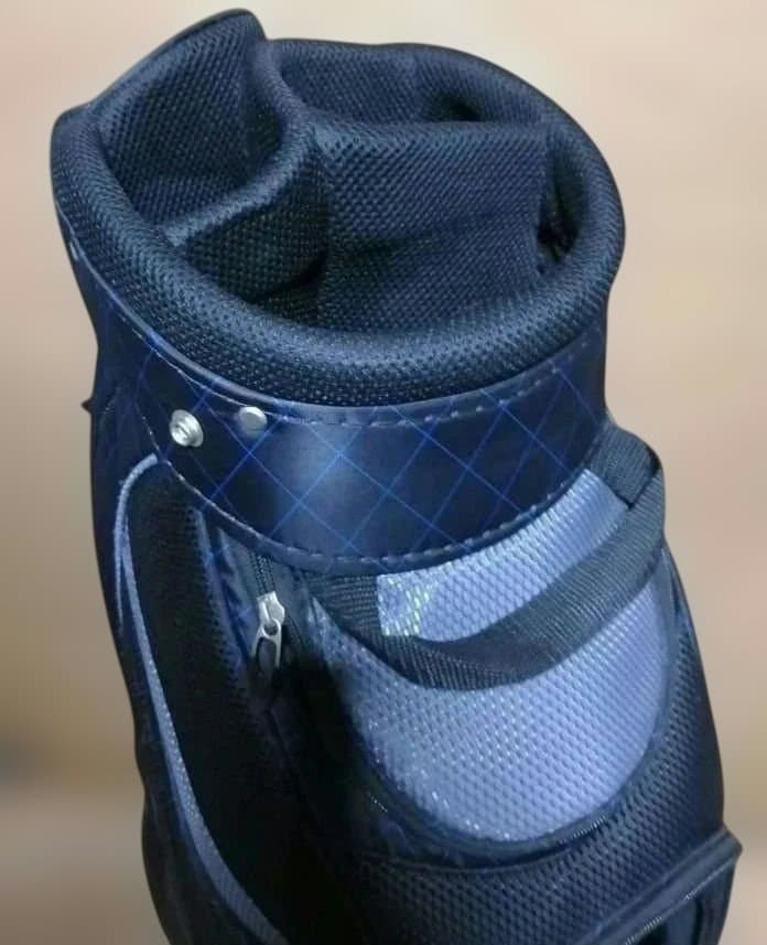 MIZUNO 軽量 キャディバッグ 黒 ゴルフバッグ