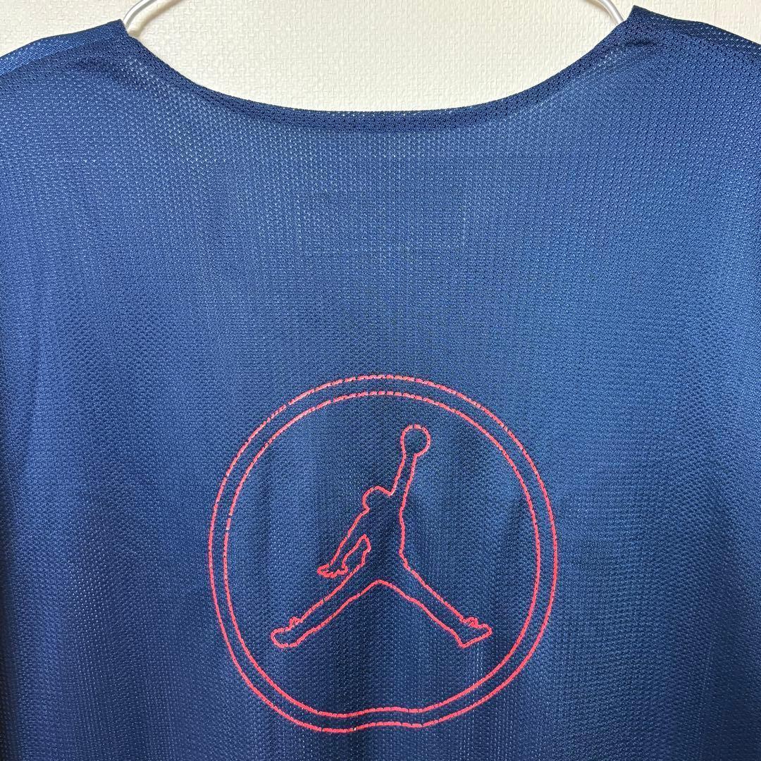 JORDAN リバーシブル タンクトップ バスケ ネイビー グレー XXL 希少