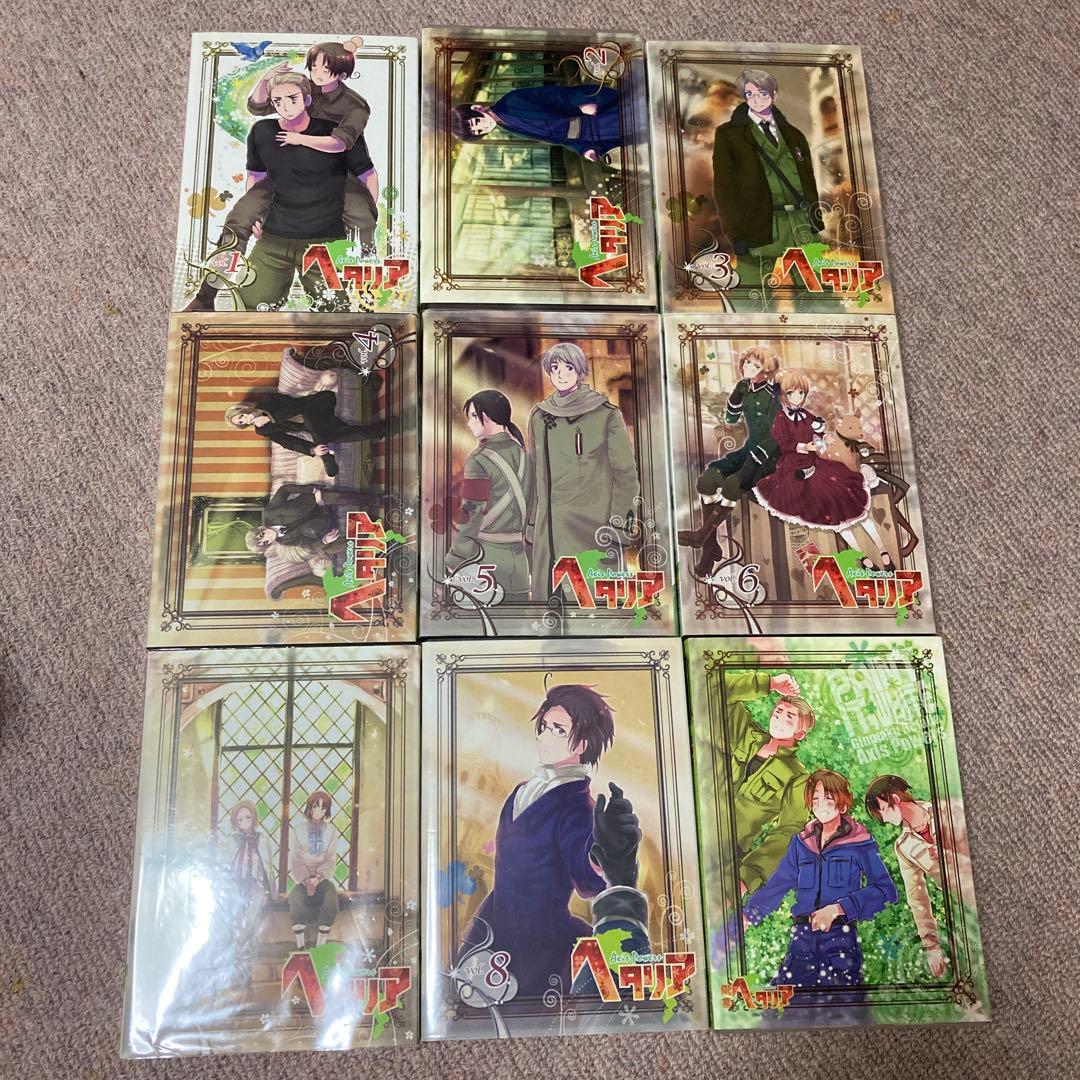 ヘタリア　DVD全巻 アニメイト限定版