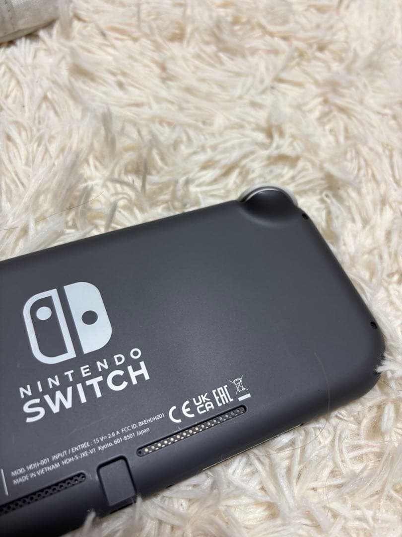 Nintendo Switch Lite グレー 本体　ゲームソフト3本セット