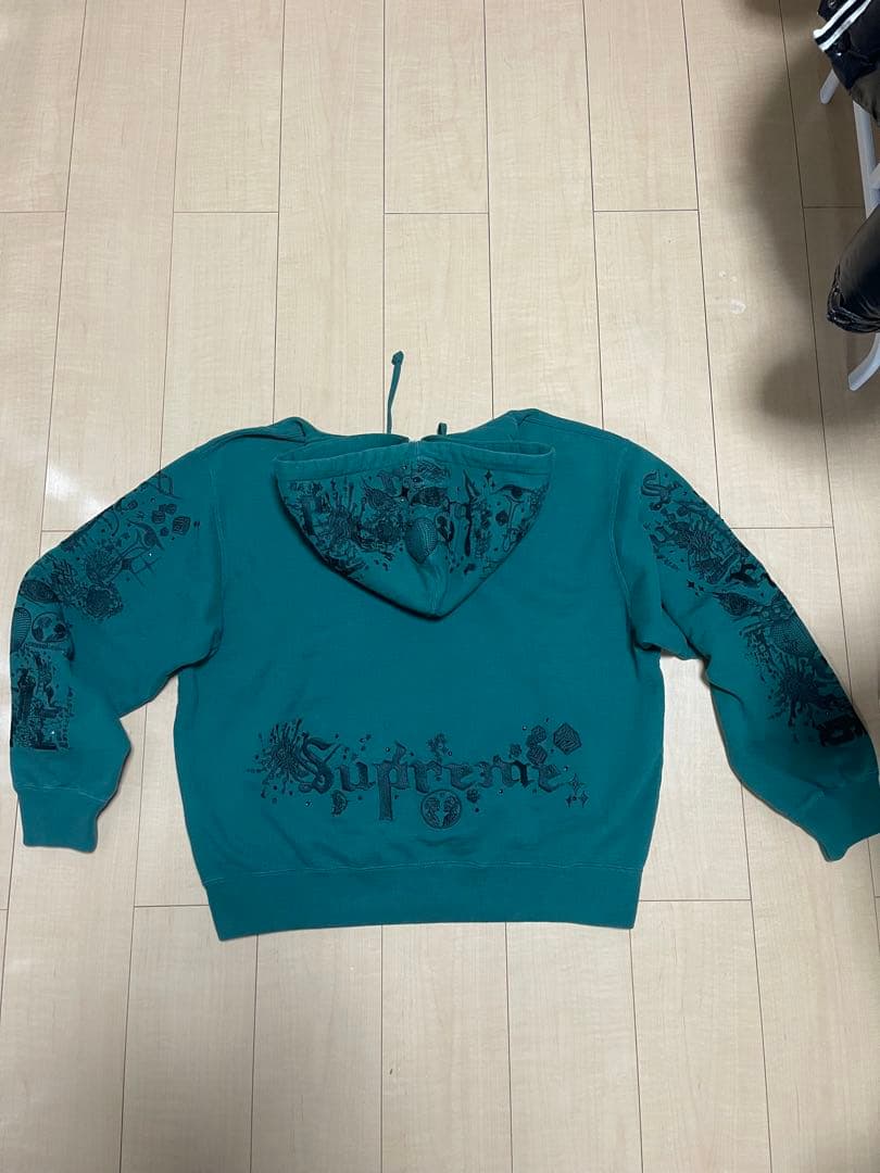 トップス Supreme AOI Zip Up Hooded Sweatshirt M
