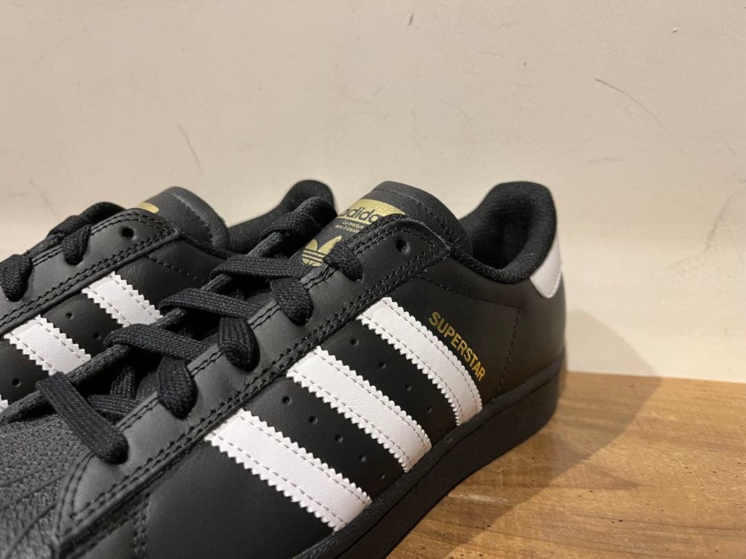 ADIDAS SKATE SUPERSTAR オールブラック 新品27cm