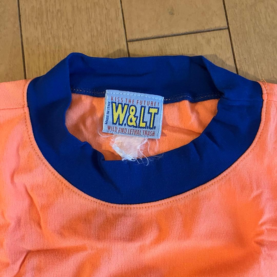 90s W&LT パクパクくん ドッキング Tシャツ