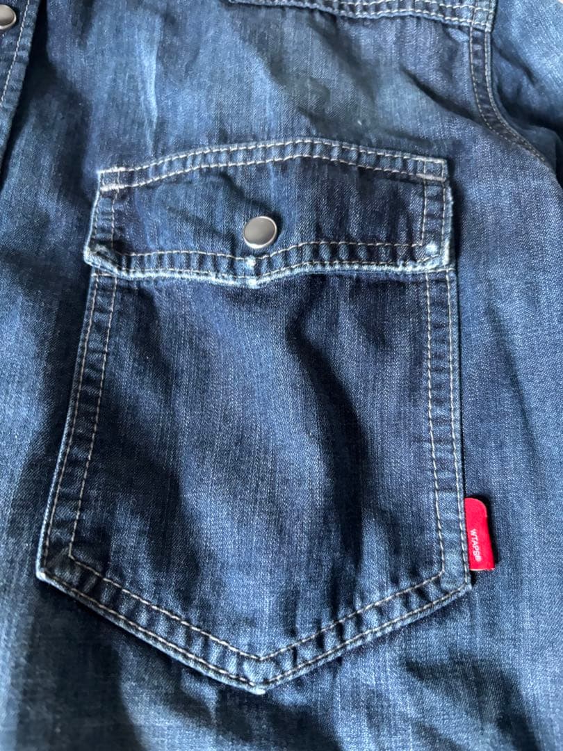 WTAPS デニムシャツ 151GWDT-SHM09 インディゴ