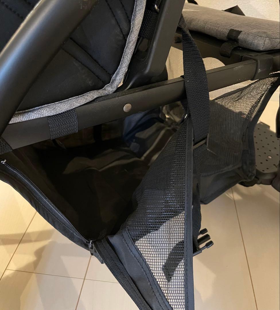 コロ⭐︎KATOJI ベビーカー グレー 二人乗り　2-Seater