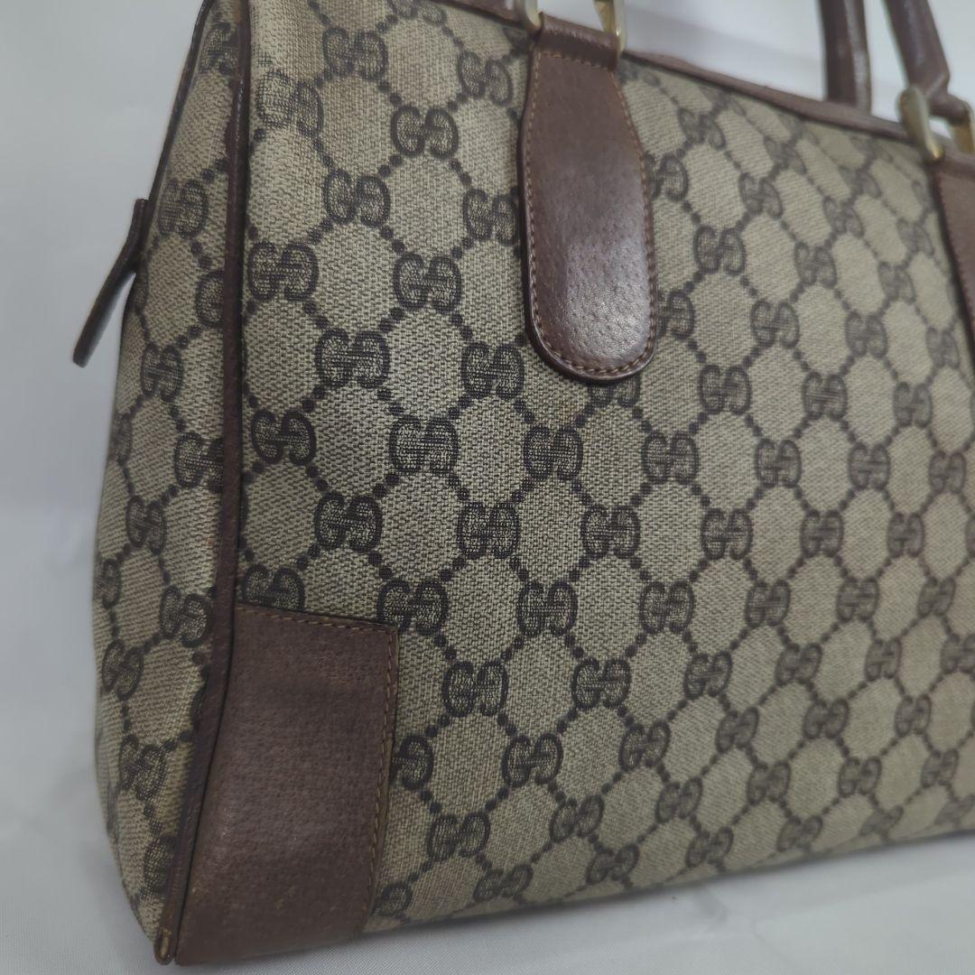 GUCCI グッチ GG柄 レザー ハンドバッグ ミニボストンバッグ