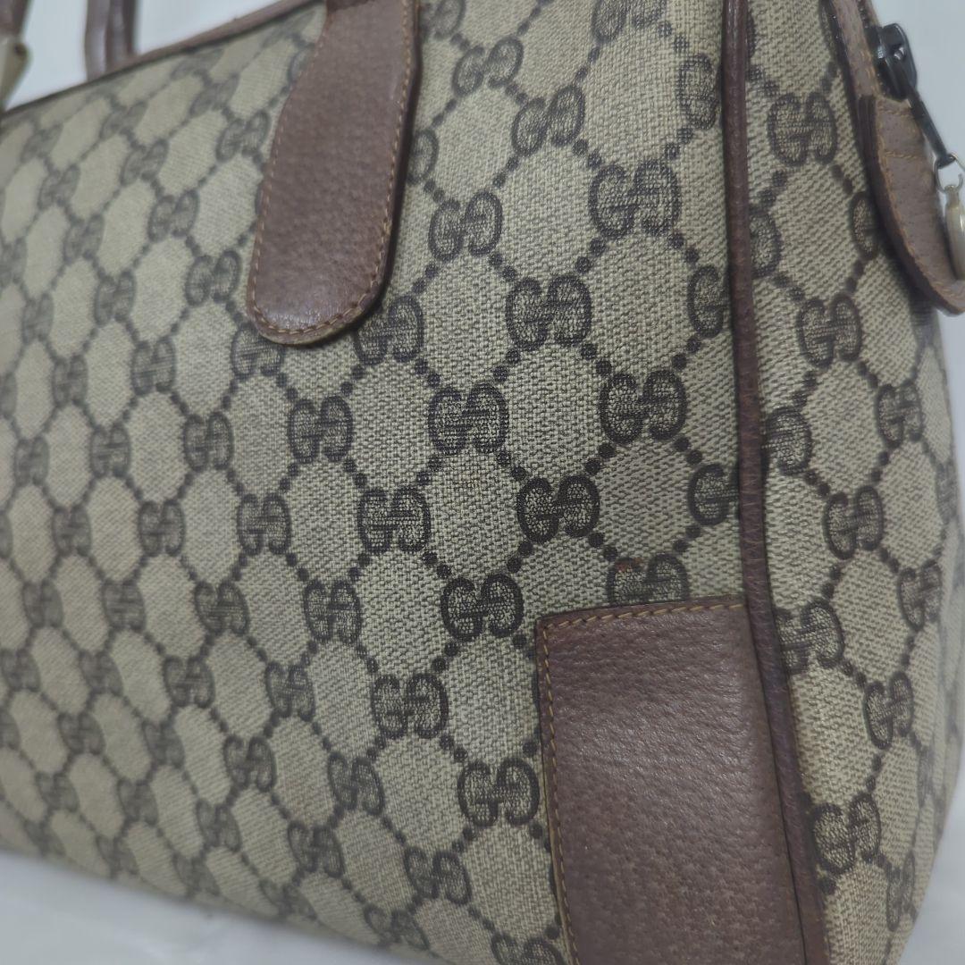GUCCI グッチ GG柄 レザー ハンドバッグ ミニボストンバッグ