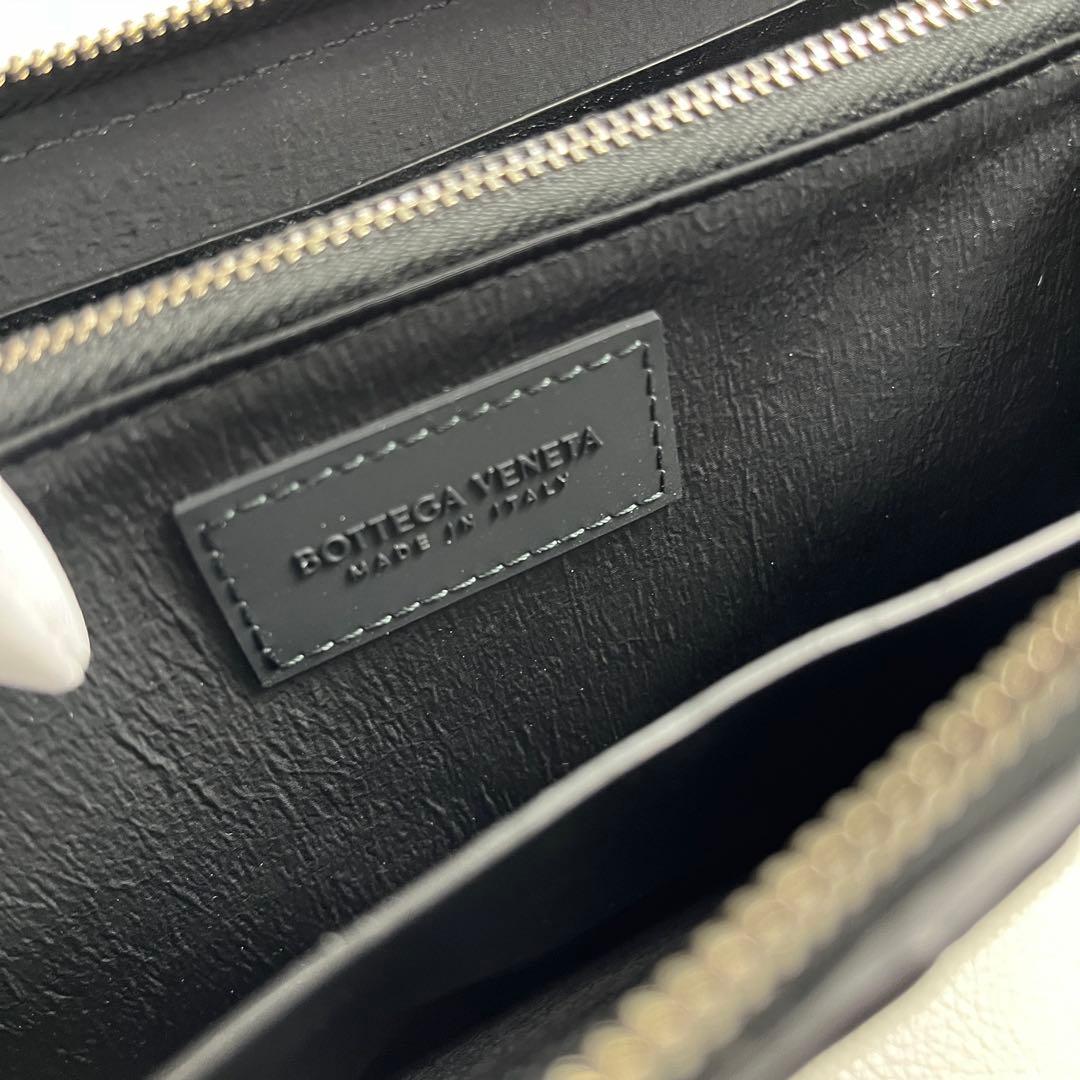 新品 BOTTEGA VENETA ジップアラウンド 長財布 ブラック