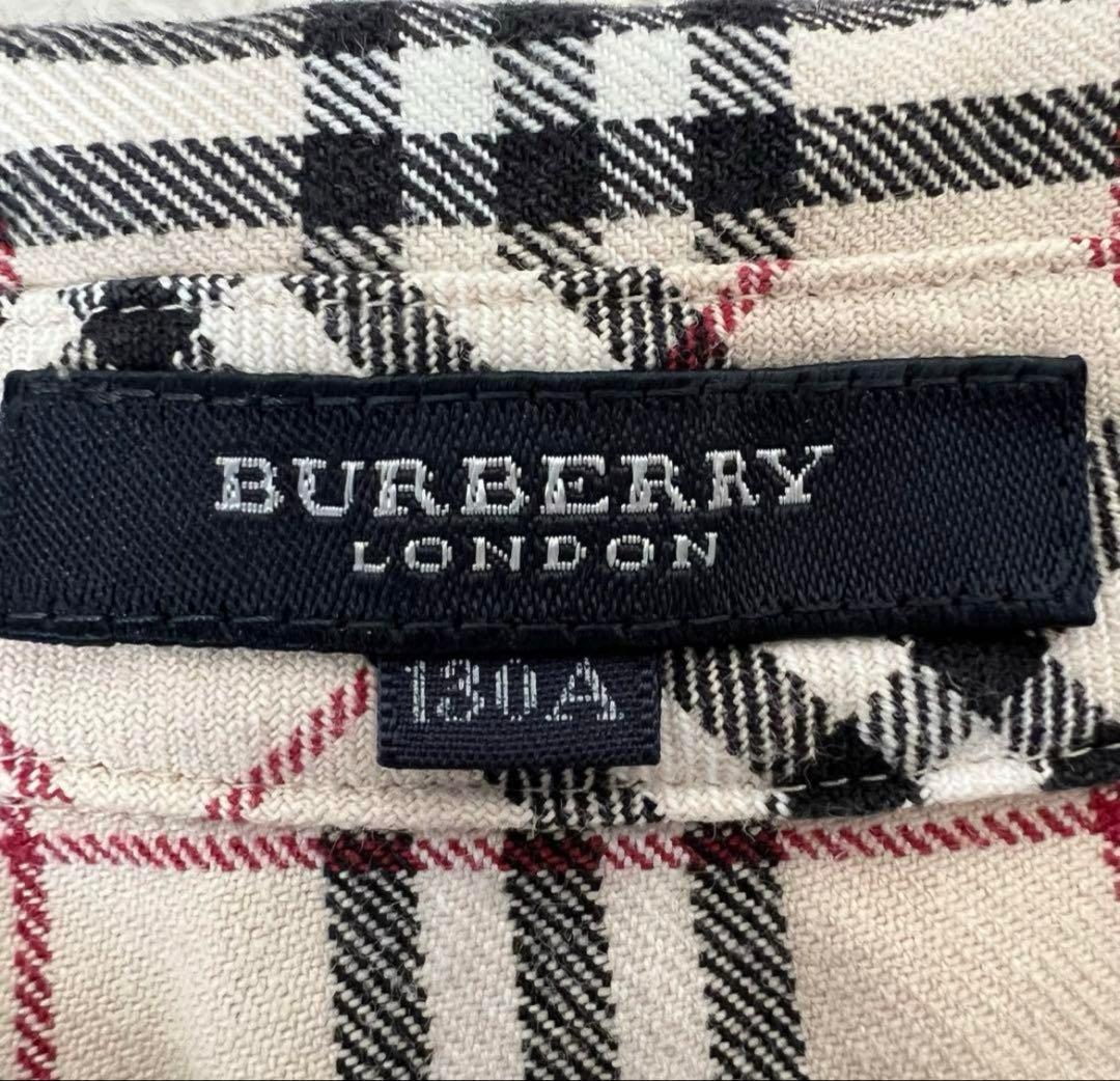 バーバリー　半袖ワンピース　トップス　4点セット レバノチェック　130cm