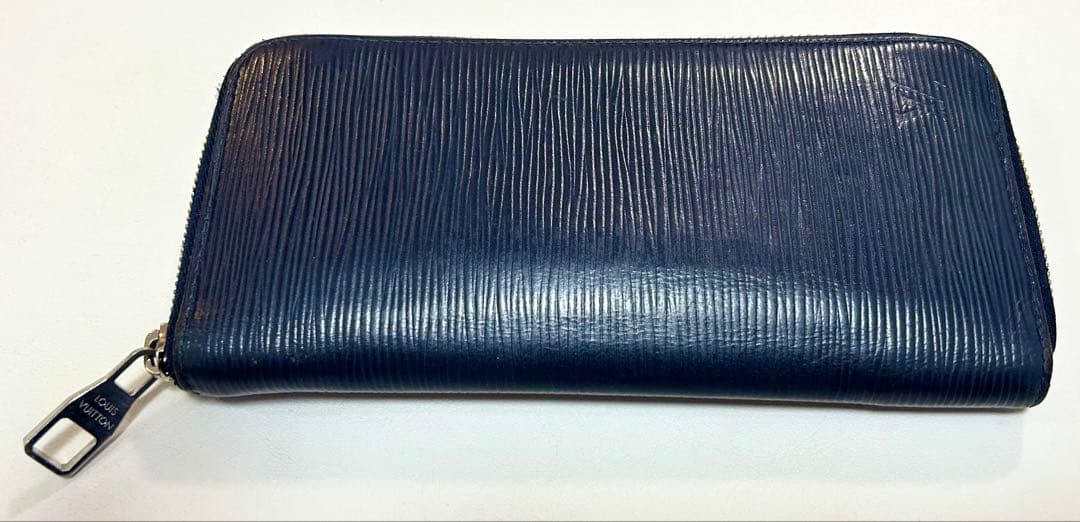 【LouisVuitton】正規品ジッピー・ウォレット　エピ　ブルーマリーヌ紺