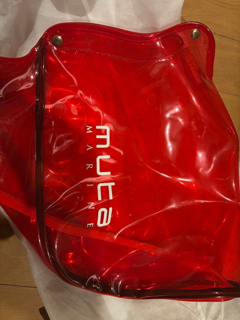 muta 赤色 キャディバッグ　ジャンク品