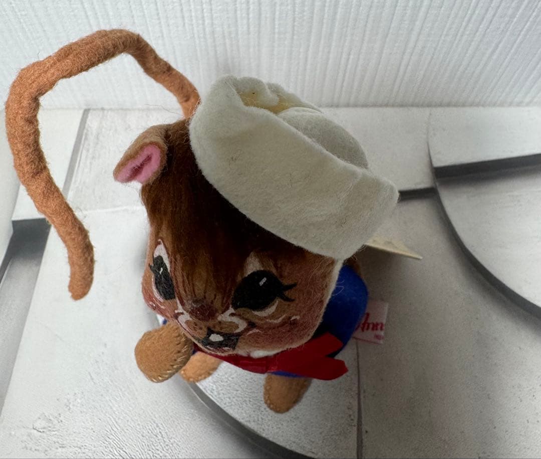 フェルト製セーラー服マスコット　ビンテージドール　マウス　アメリカ　USA