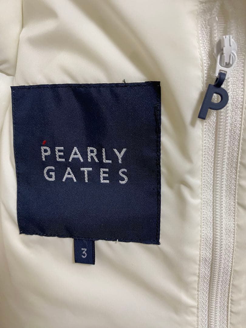 PEARLY GATES ダウンジャケット 星条旗 3way 白 サイズ3 人気