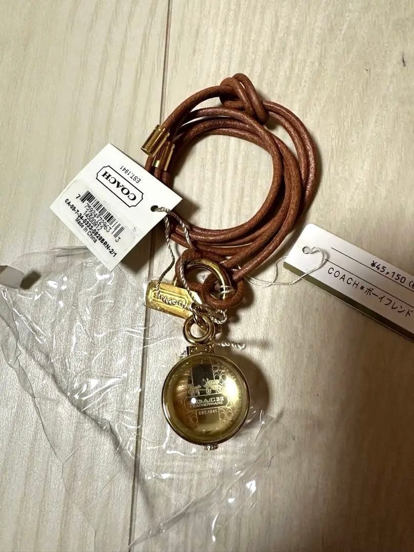 ★新品★COACH コーチ ネックレスウォッチ 14500912 球体時計