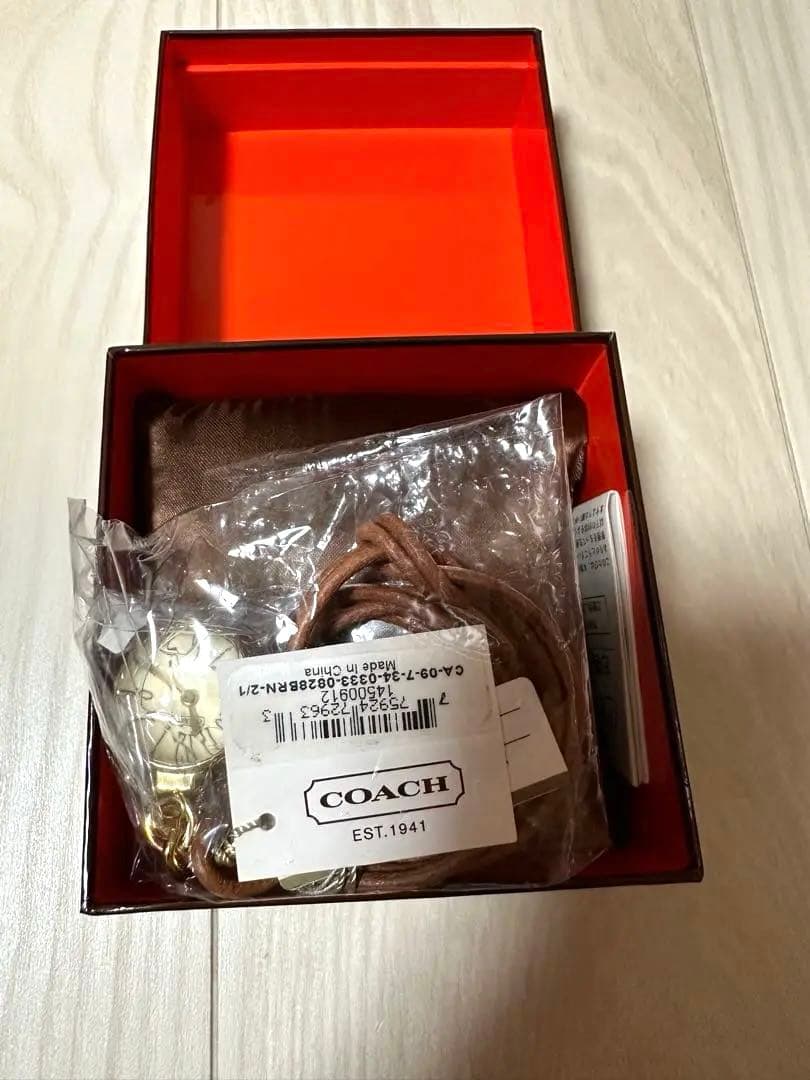 ★新品★COACH コーチ ネックレスウォッチ 14500912 球体時計