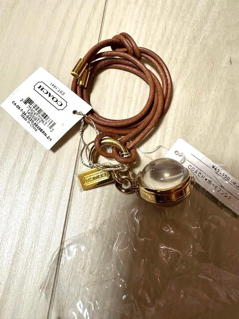 ★新品★COACH コーチ ネックレスウォッチ 14500912 球体時計