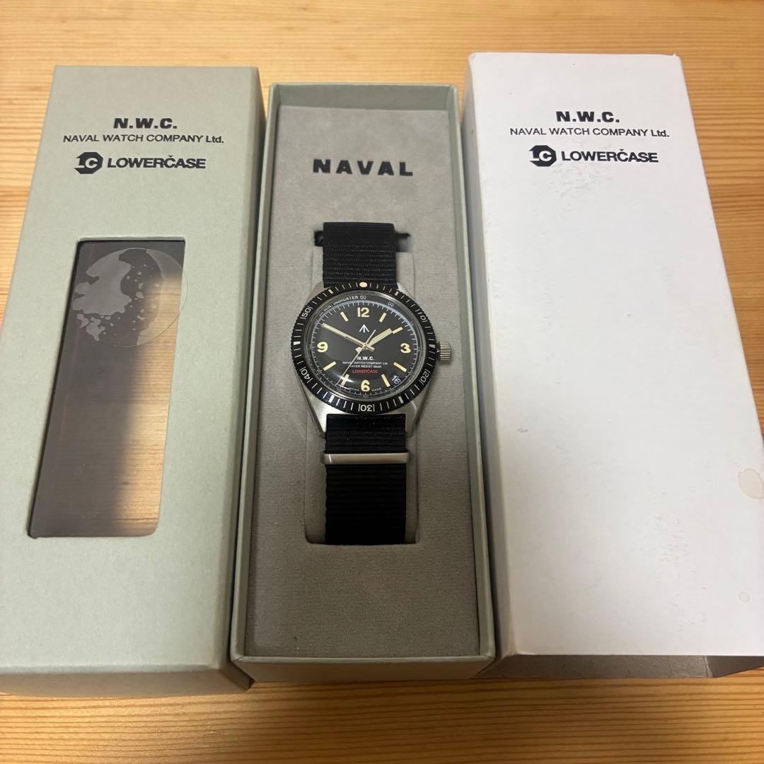naval watch lowercase edifice別注