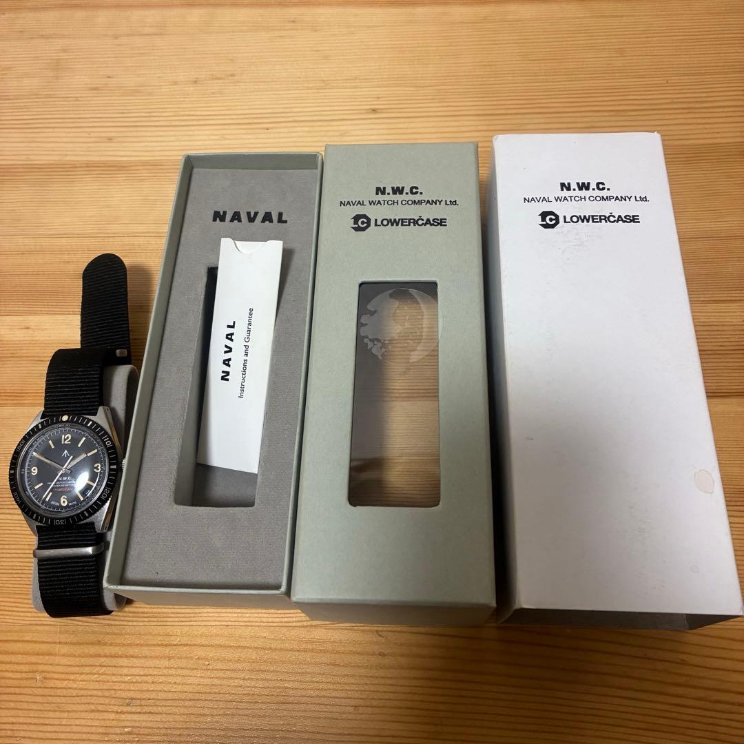 naval watch lowercase edifice別注