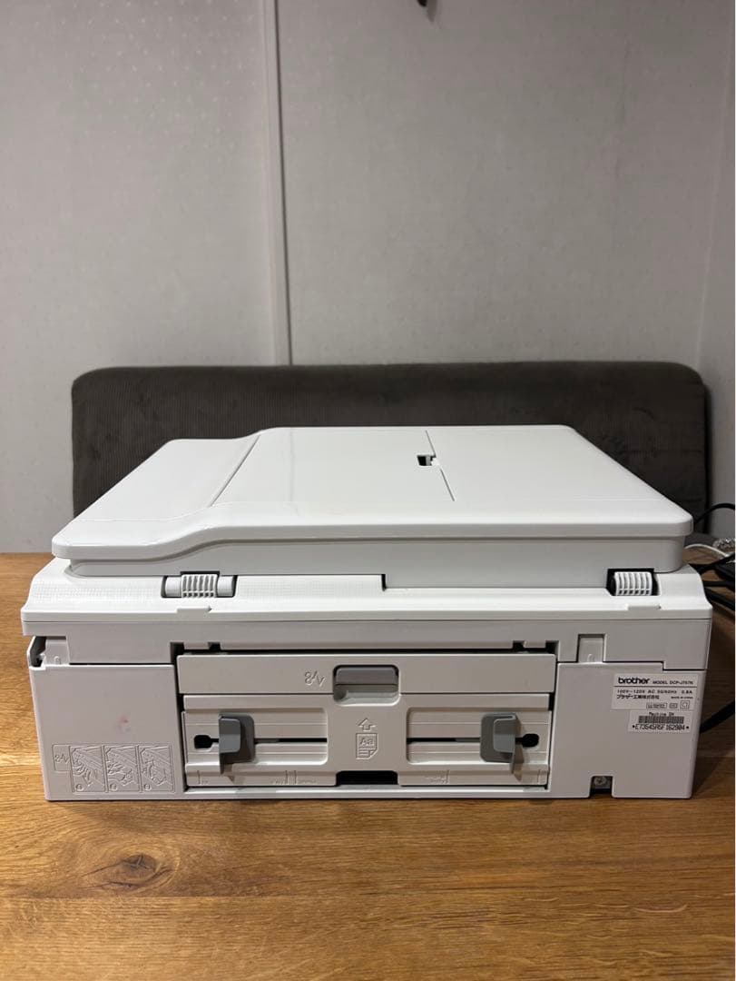 【美品】ブラザー・インクジェットプリンター複合機　DCP-J757N ホワイト