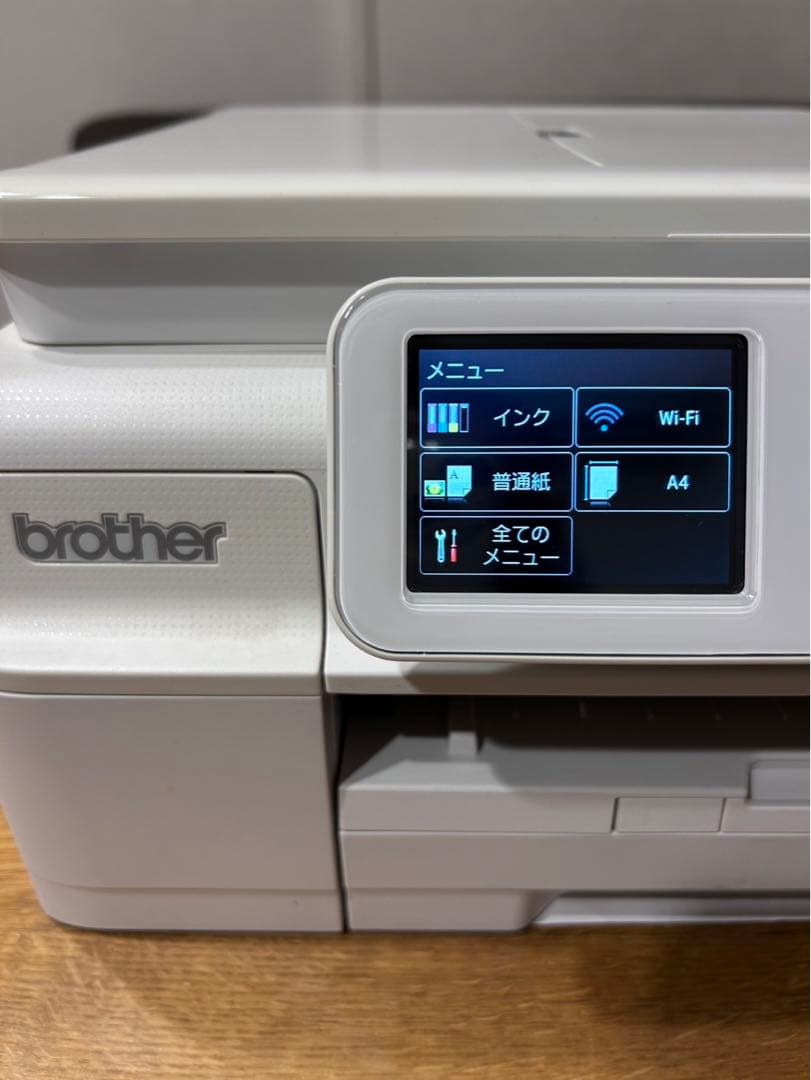 【美品】ブラザー・インクジェットプリンター複合機　DCP-J757N ホワイト