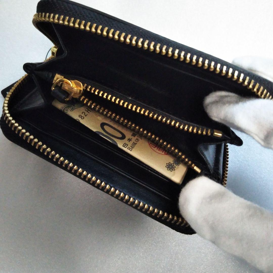 未使用 ラルフローレン　レザー　財布　ラウンドジップ　ロゴ