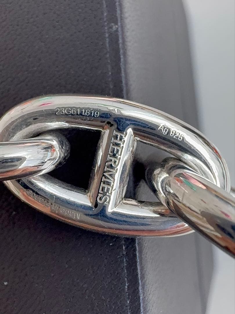 HERMES エルメスシェーヌダンクル ブレスレットGM12 新品未使用