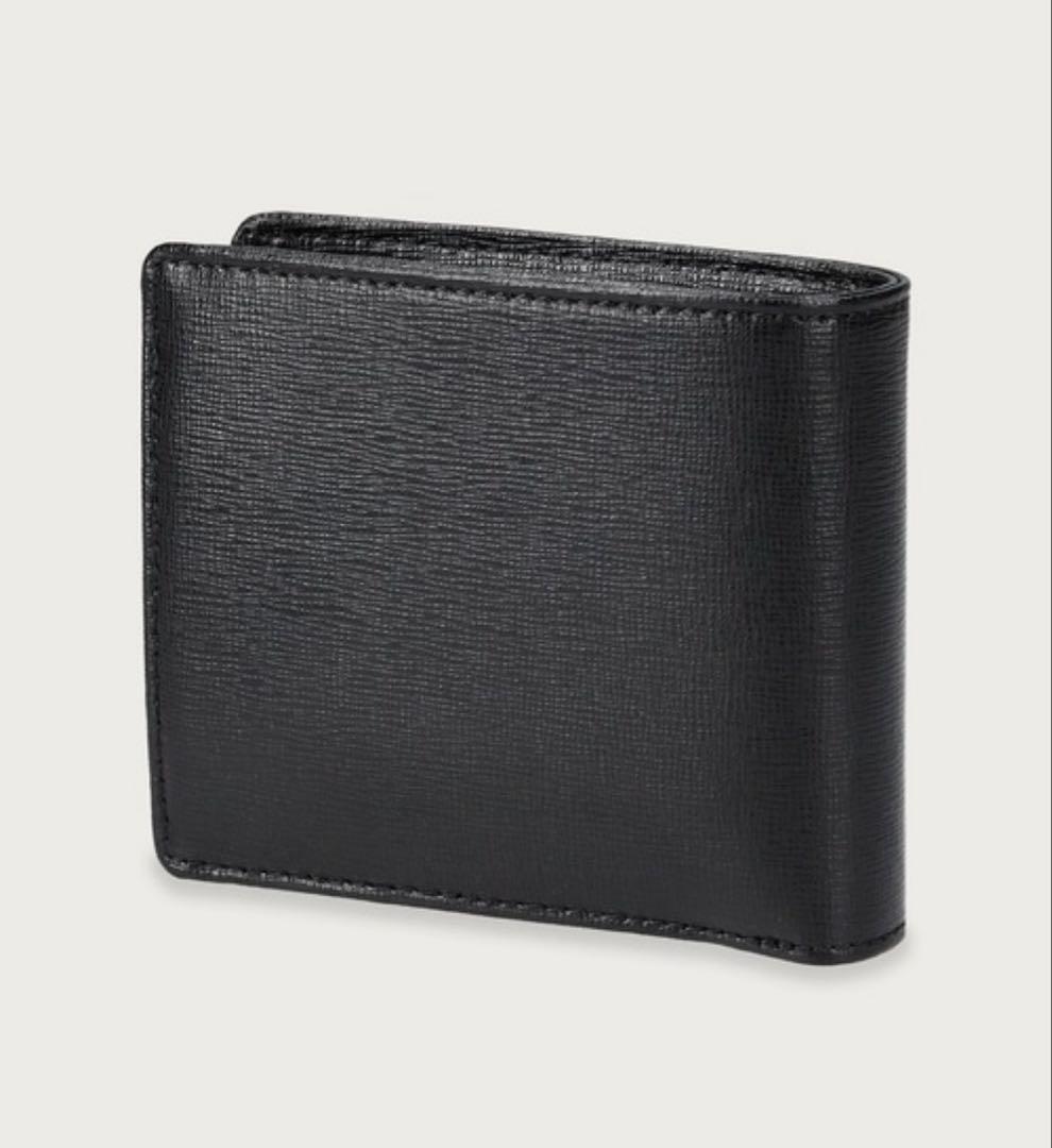 新品未使用　ポロラルフローレン　二つ折り財布　折り財布　エンボスレザー