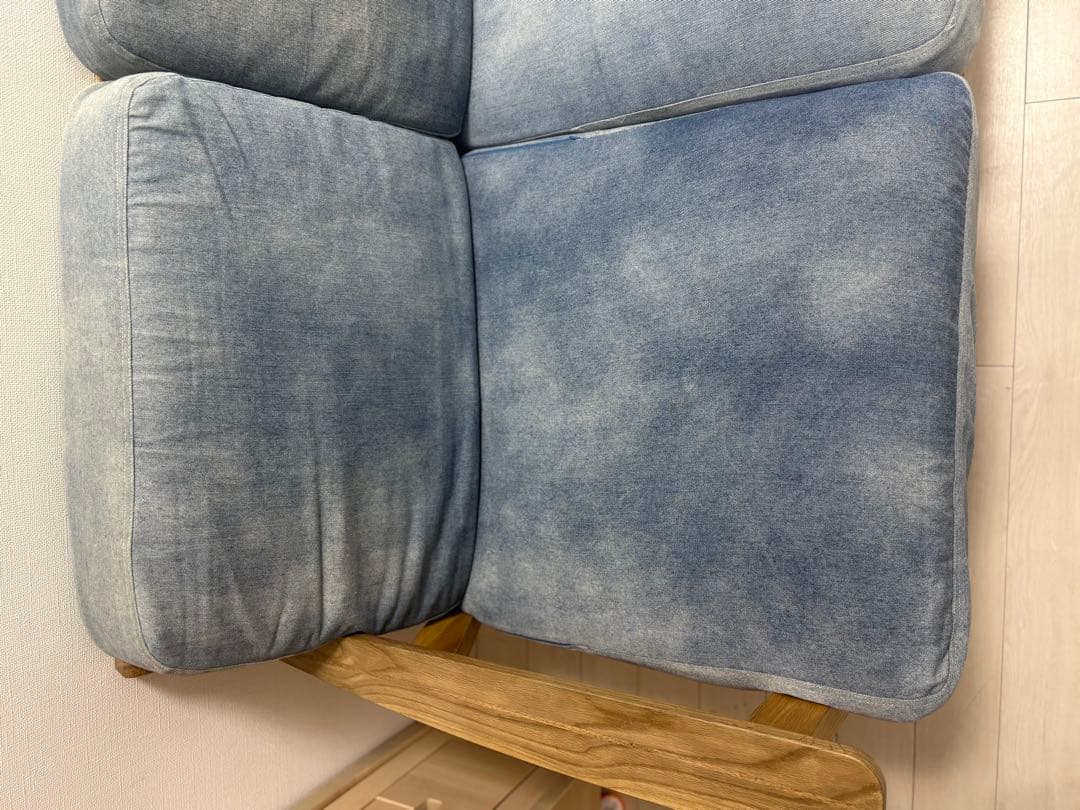 ベイフロー　デニムソファー　2人掛け　西海岸　サーフ　WTW ロンハーマン