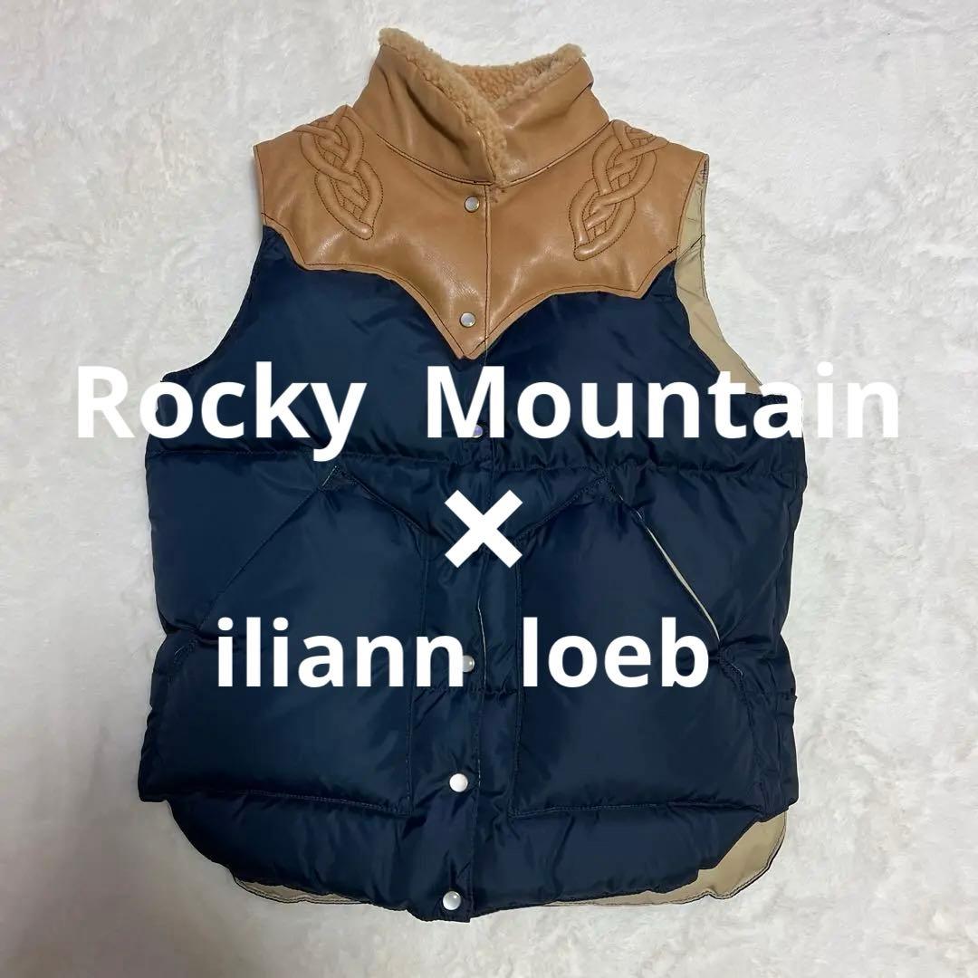 希少極美品✨激レア　ロッキーマウンテン×イリアンローブ別注コラボ　ダウンベスト